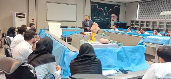 برگزاری کارگاه تشخیص و درمان پنوموتوراکس فشاری -کات داون -چست تیوپ گذاری