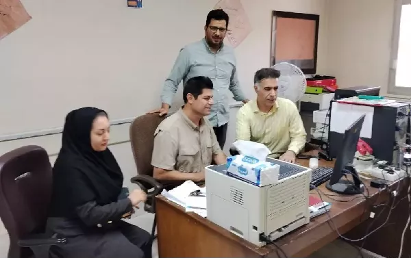 برقراری ارتباط فنی سیستم HIS بیمارستان شهدای هرسین با سامانه نظام ارجاع بیماران بیمه سلامت