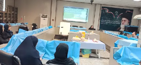 برگزاری کارگاه CPR نوزاد